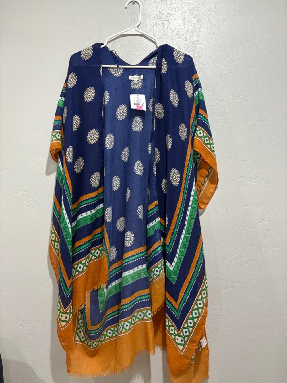 NWT Woven Hearts Kimono